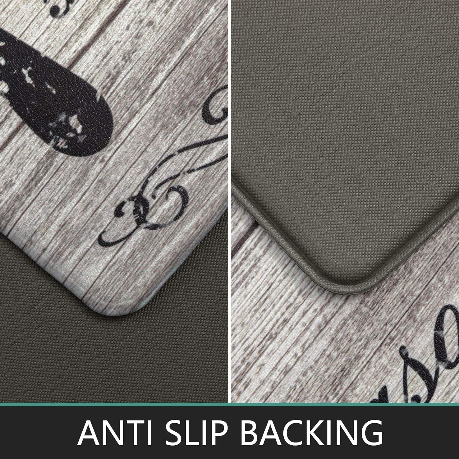 anti Fatigue Kitchen Mat Set of 2 Non Slip Kitchen Rugs 