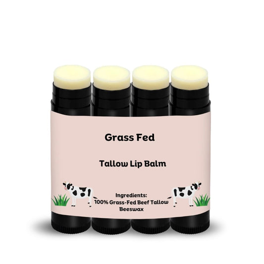 Beef Tallow Lip Balm 100% Grass Fed & Organic