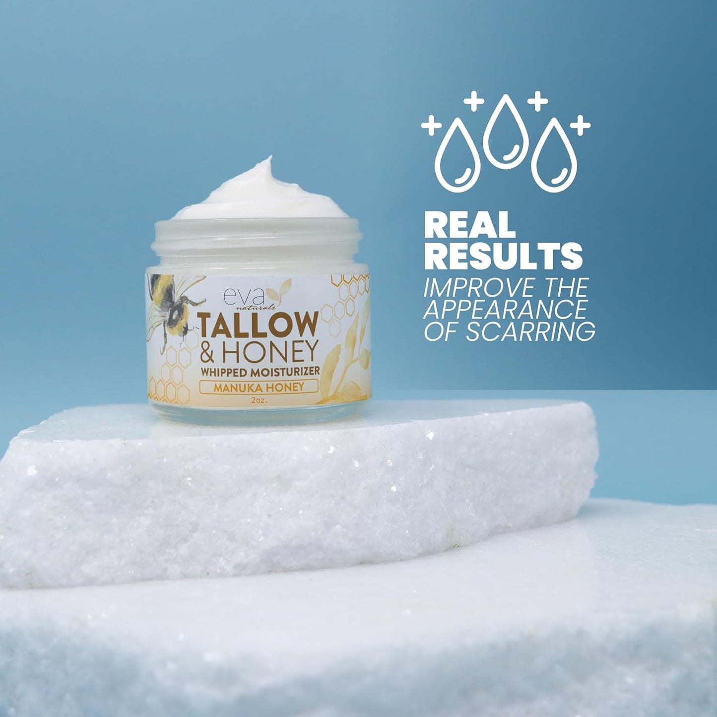 Small Batch, Whipped Beef Tallow Face Moisturizer