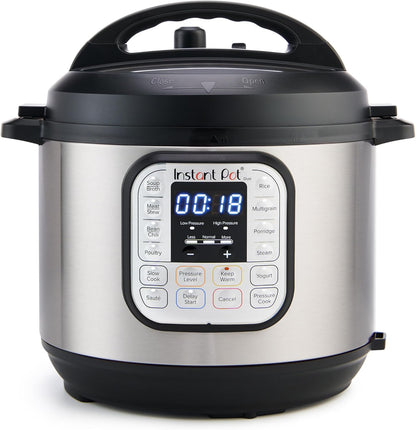 Pot Duo 7-In-1 Electric Pressure Cooker, Slow Cooker, Rice Cooker, Steamer, Sauté, Yogurt Maker, Warmer & Sterilizer