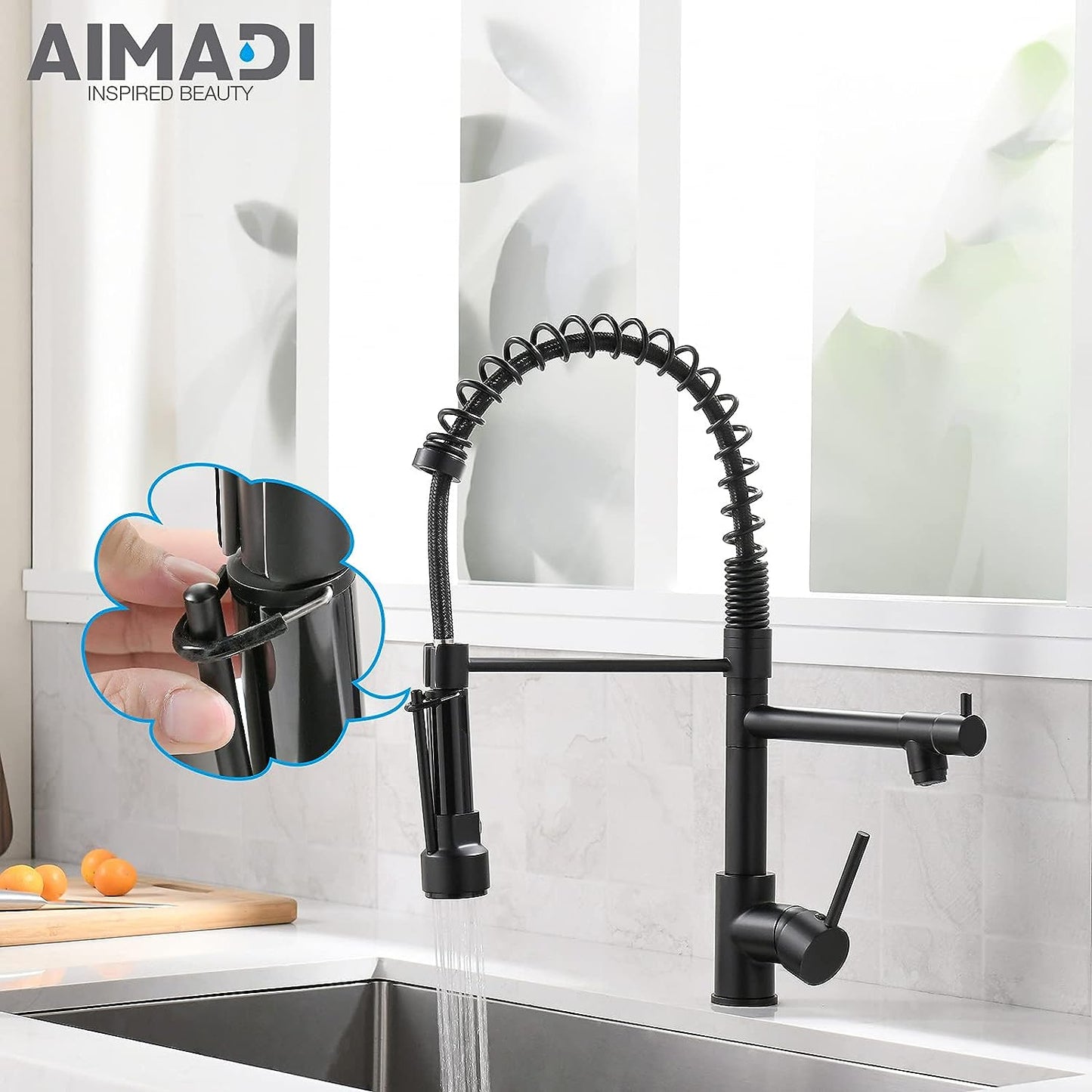 Kitchen Faucet,Kitchen Faucets with Pull down Sprayer  