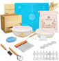 Banneton Bread Proofing Basket Set - 27 Piece Bread Making Kit