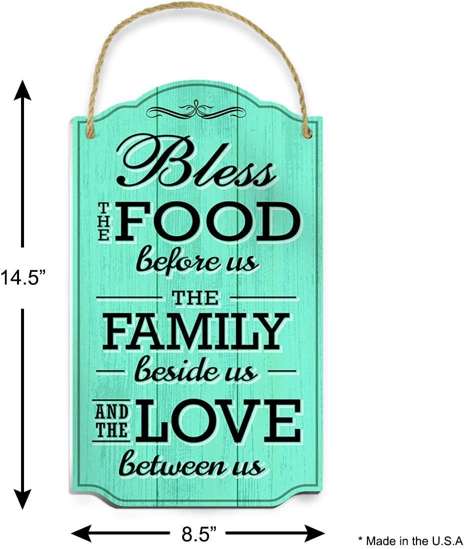 Bless the Food before Us Wall Decor