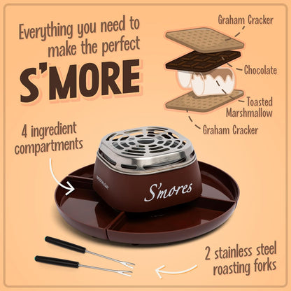 Tabletop Indoor Electric S'Mores Maker