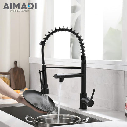 Kitchen Faucet,Kitchen Faucets with Pull down Sprayer  