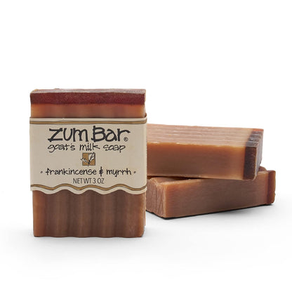 Zum Bar Goat'S Milk Soap - Frankincense and Myrrh - 3 Oz (3 Pack)