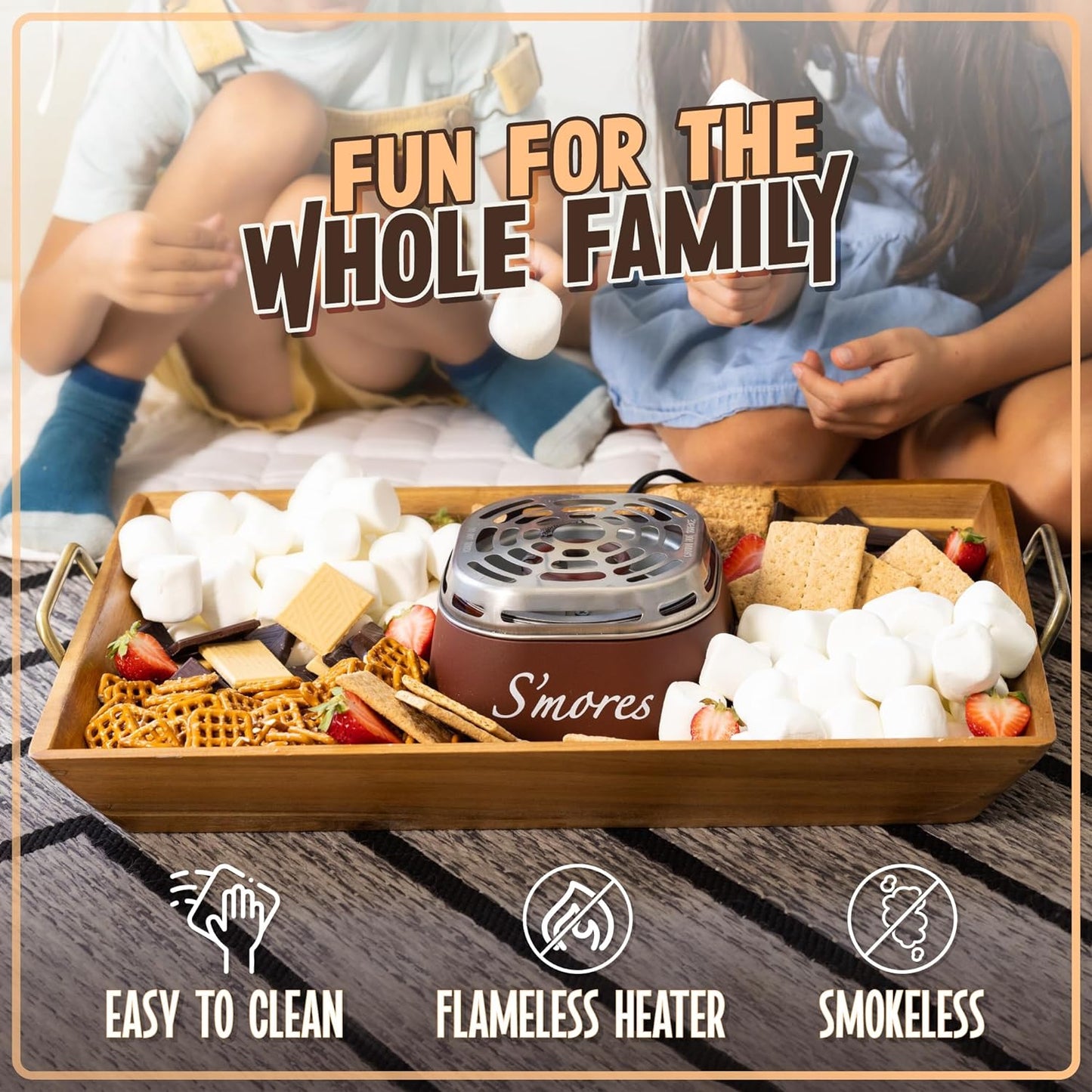 Tabletop Indoor Electric S'Mores Maker