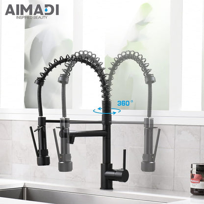 Kitchen Faucet,Kitchen Faucets with Pull down Sprayer  