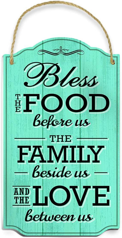 Bless the Food before Us Wall Decor