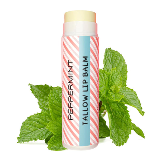 NEW!!! Tallow Lip Balm - Long Lasting, Deep Moisturization, Smooth Skin, Organic Ingredients