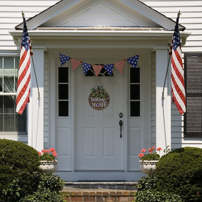 Interchangeable Seasonal Welcome Sign Front Door Decoration