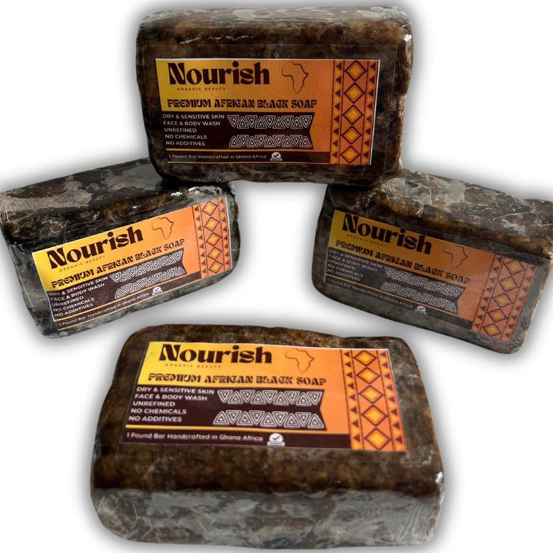 African Black Soap | Treats Acne & Dark Spots, Prevents Psoriasis + Eczema