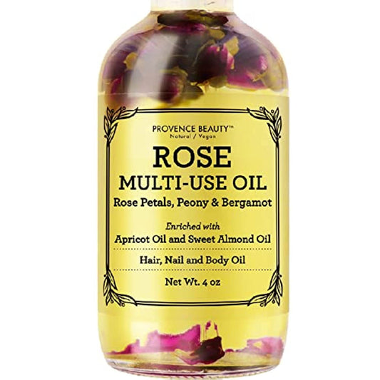 Multi-Use Oil for Face, Body and Hair - Organic Blend of Apricot, Vitamin E and Sweet Almond Oil Moisturizer