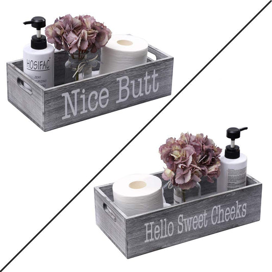 Nice Butt Bathroom Decor Box Toilet Paper Holder 